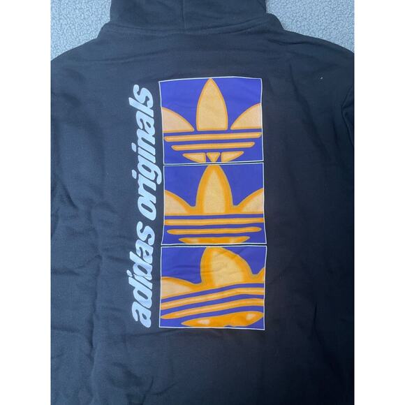 NEW MENS ADIDAS ORIGINALS YUNG 2K TREFOIL PULLOVER HOODIE ~SIZE XL - Picture 7 of 8